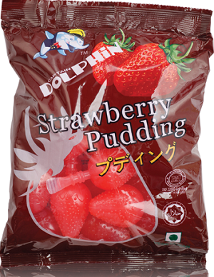 Fruit Shape Pudding (Strawberry)