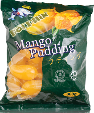 Fruit Shape Pudding (Mango)